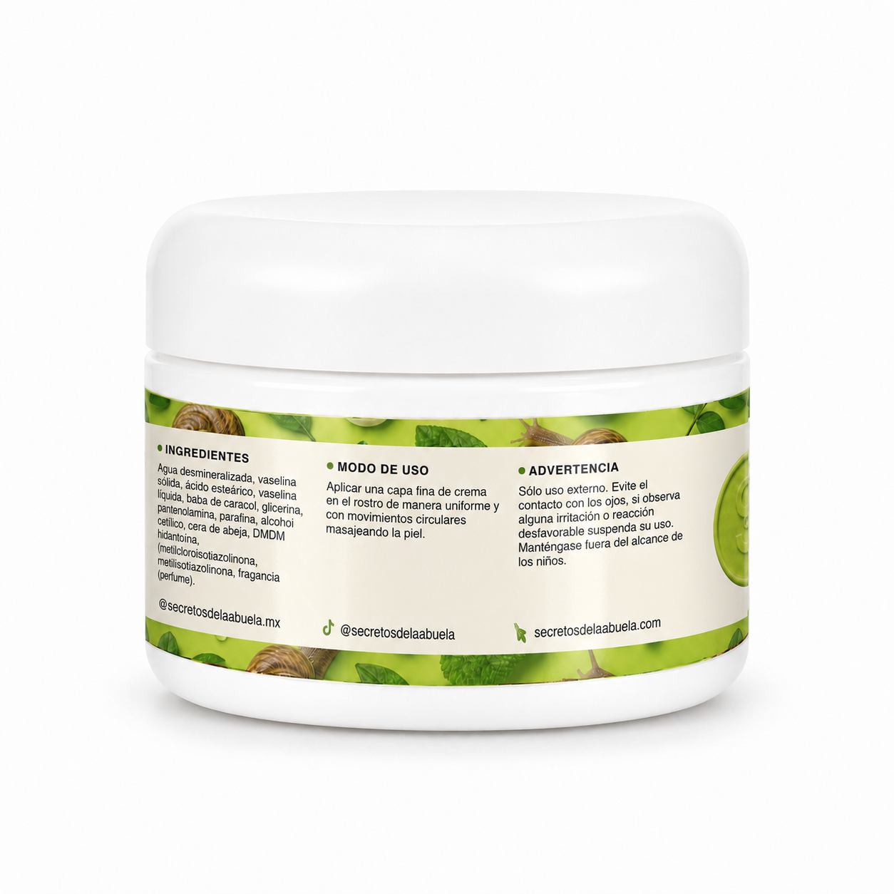 Baba Cold Cold Cream Baba de Caracol 200g – Secretos de la abuela